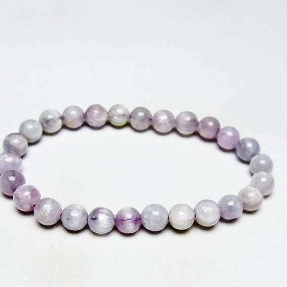 クンツァイト ブレスレット 7mm [T17-6753]