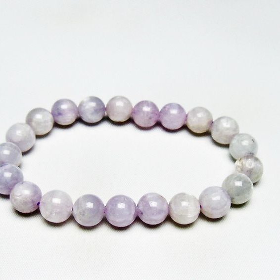 クンツァイト ブレスレット 9mm [T17-6764]