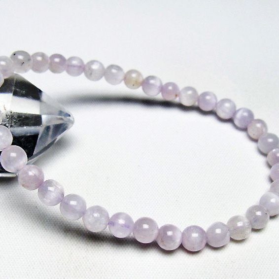 クンツァイト ブレスレット 5mm [T17-6781]