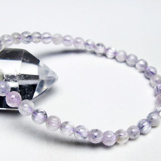 クンツァイト ブレスレット 5mm [T17-6861]