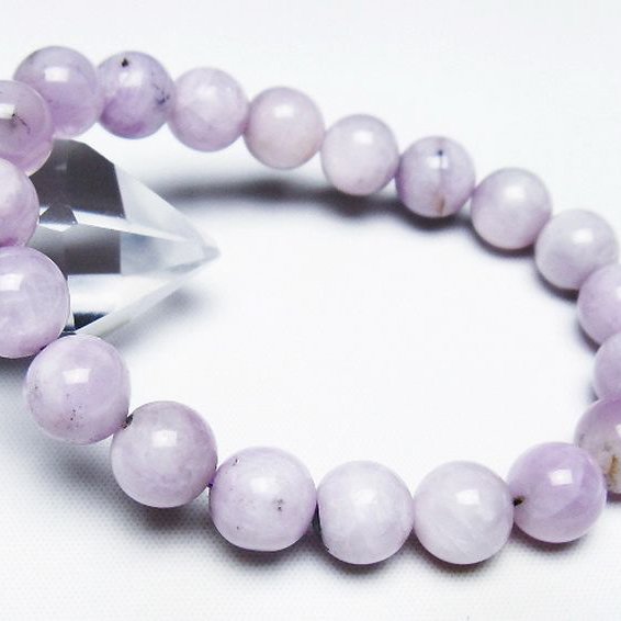 ⭐︎【高級】天然 マルチカラー　クンツァイト ブレスレット 10mm 34g ⭐︎【高級】天然 マルチカラークンツァイト ブレスレット 10mm 34g