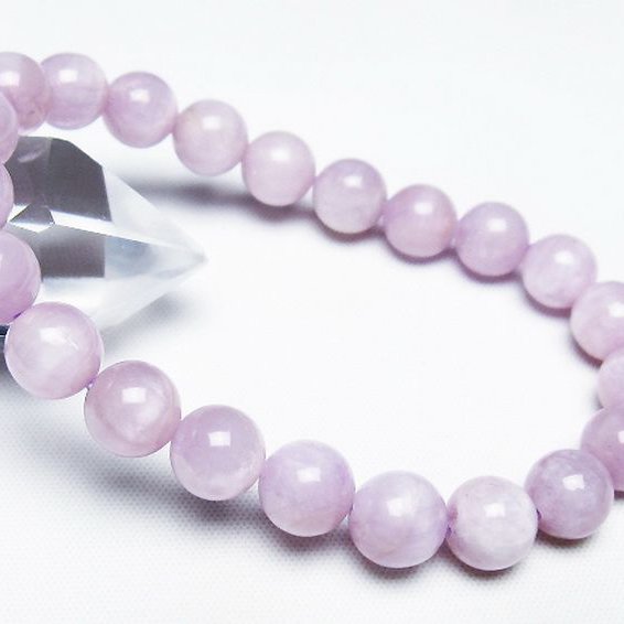 クンツァイト ブレスレット 9mm [T17-7003]