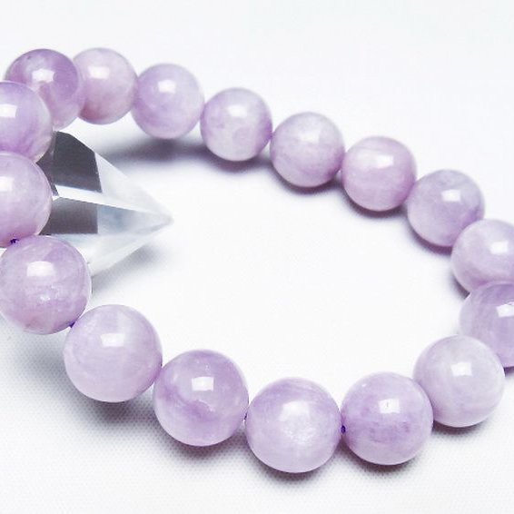 クンツァイト ブレスレット 12mm [T17-7036]