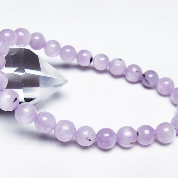 クンツァイト ブレスレット 7mm [T17-7072]