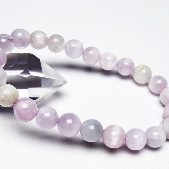 クンツァイト ブレスレット 9mm [t17-7087]