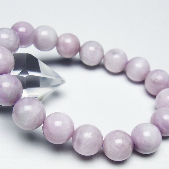 クンツァイト ブレスレット 12mm [t17-7141]