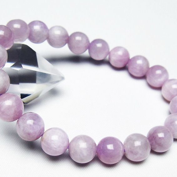 クンツァイト ブレスレット 9mm [t17-7185]