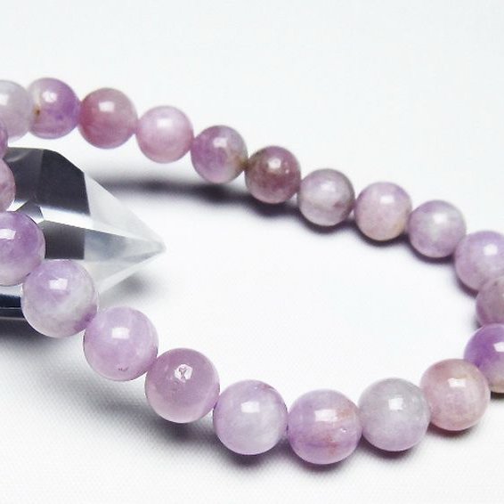 クンツァイト ブレスレット 9mm [t17-7188]