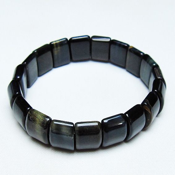 ブルータイガーアイ※青虎目石 バングル [T173-5000]