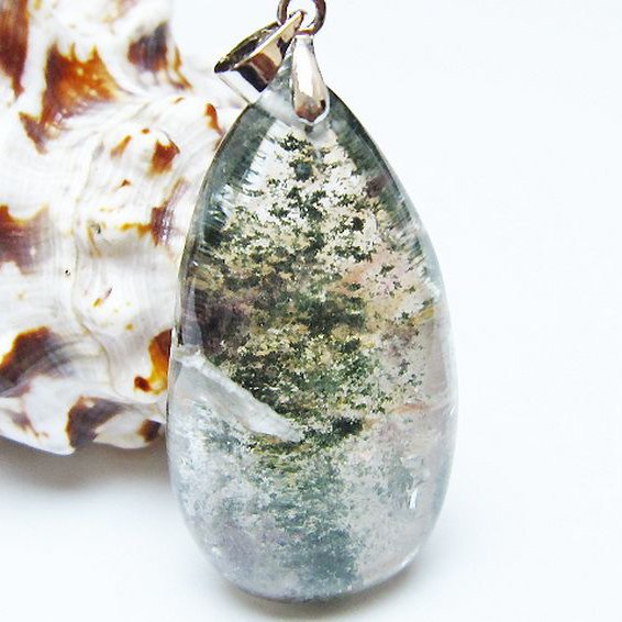 ガーデン水晶 ペンダント [t175-1968]