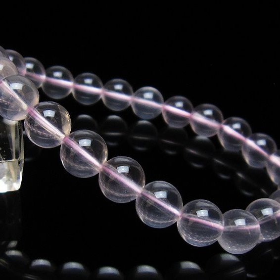 スターローズクォーツ ブレスレット 8mm [t178-3998]
