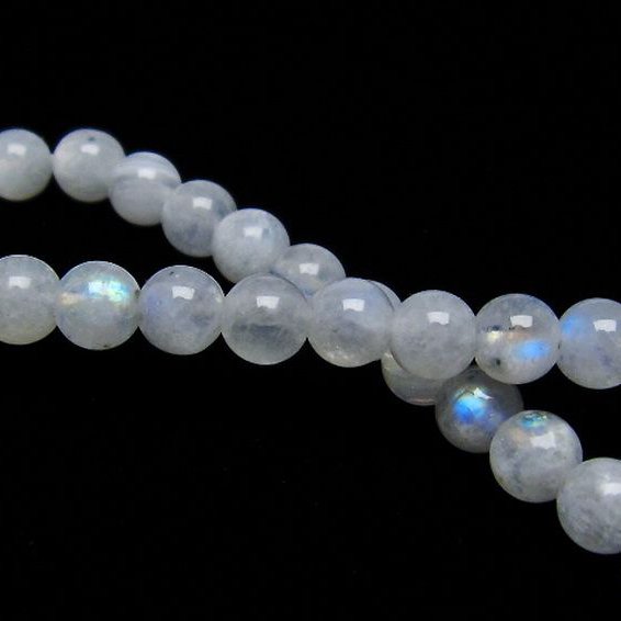 ムーンストーン ブレスレット 5mm [T18-9162]