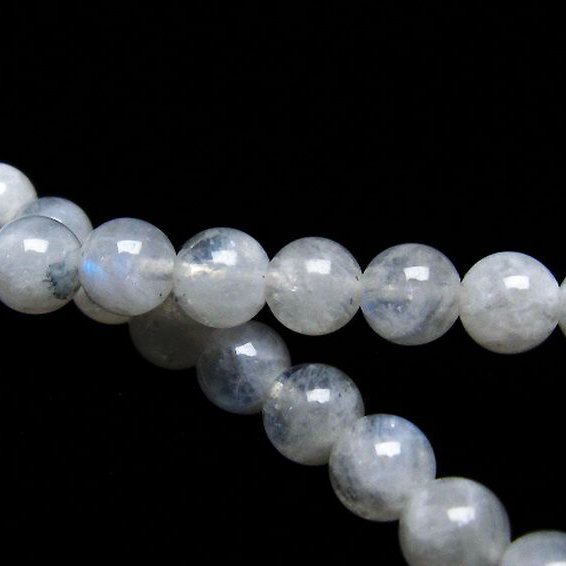 ムーンストーン ブレスレット 6mm [T18-9205]