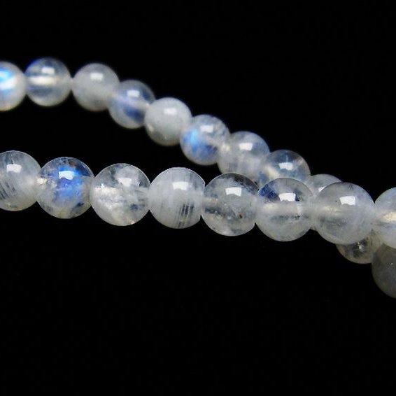 ムーンストーン ブレスレット 5mm [t18-9314]