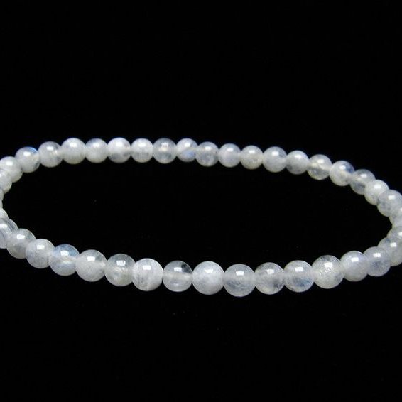 ムーンストーン ブレスレット 5mm [T18-9324]
