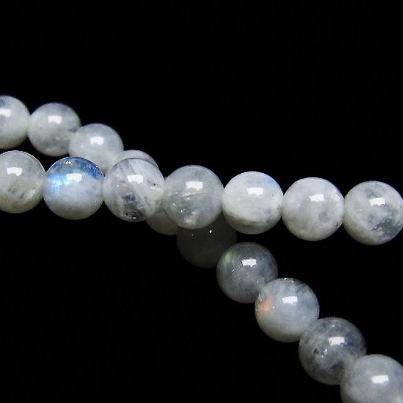 ムーンストーン ブレスレット 5mm [T18-9345]