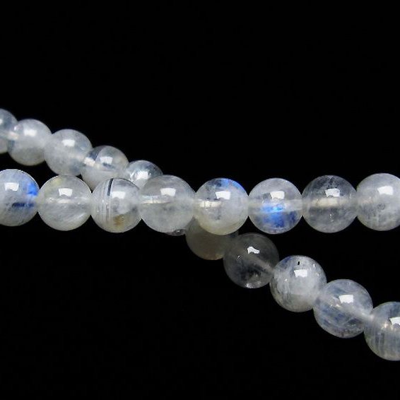 ムーンストーン ブレスレット 6mm [T18-9464]