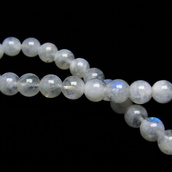 ムーンストーン ブレスレット 6mm [T18-9472]