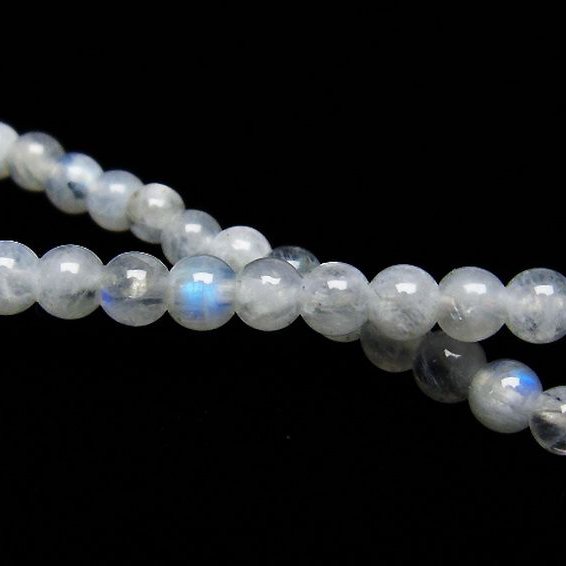 ムーンストーン ブレスレット 4mm [t18-9483]