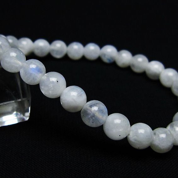 ムーンストーン ブレスレット 6mm [T18-9505]