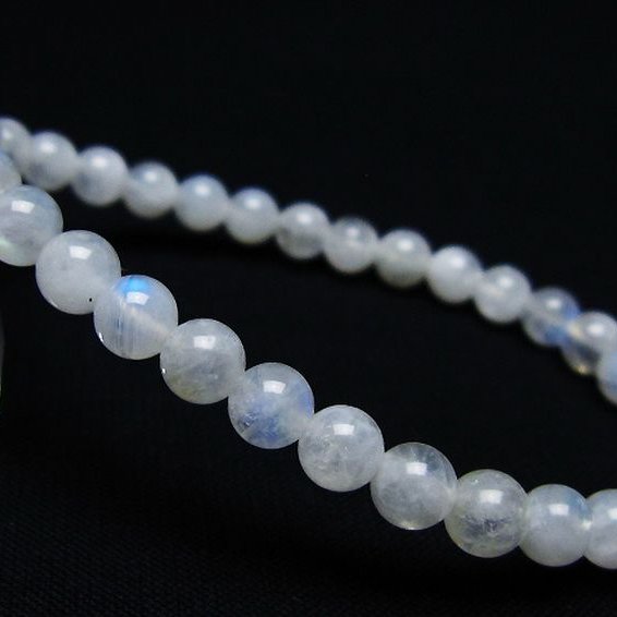 ムーンストーン ブレスレット 6mm [T18-9562]