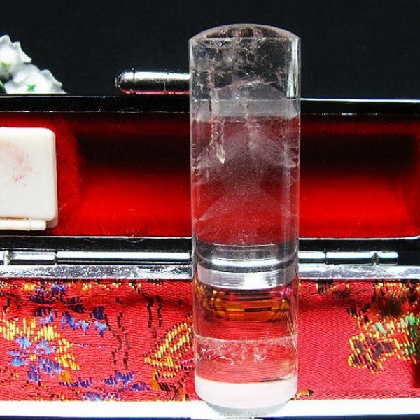 スーパーファントム 印材　※別途料金で篆刻可能 18mm [T182-220]