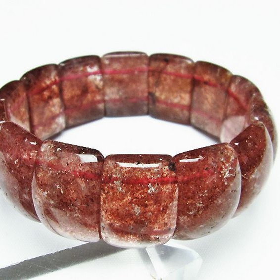 ストロベリークォーツ バングル [t188-2400]