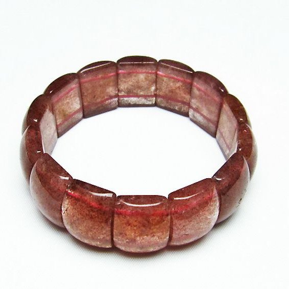 ストロベリークォーツ バングル [T188-2445]