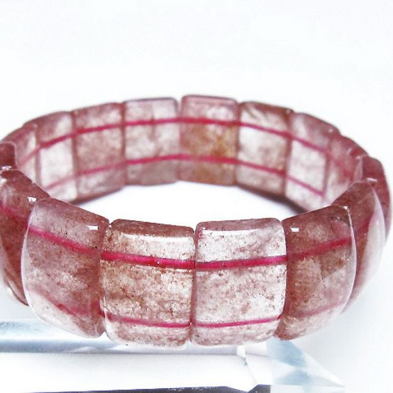 ストロベリークォーツ バングル [t188-2475]