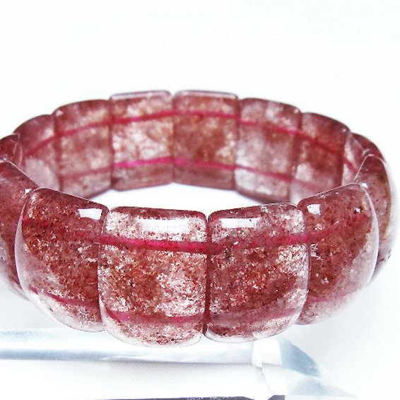ストロベリークォーツ バングル [T188-2526]
