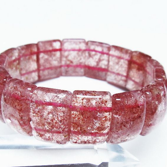 ストロベリークォーツ バングル [T188-2533]