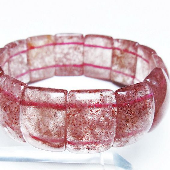 ストロベリークォーツ バングル [T188-2548]