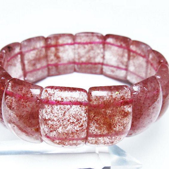 ストロベリークォーツ バングル [T188-2564]