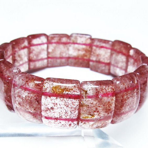 ストロベリークォーツ バングル [T188-2567]