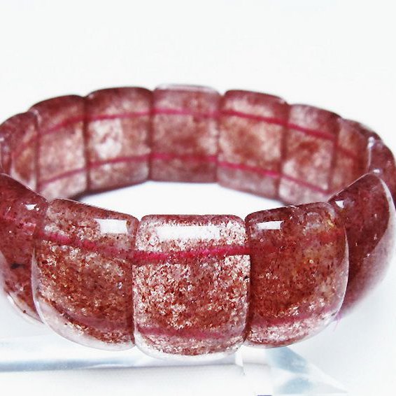 ストロベリークォーツ バングル [T188-2575]