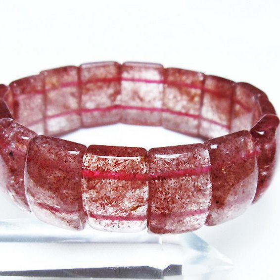 ストロベリークォーツ バングル [t188-2576]