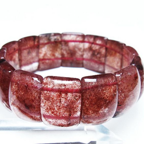 ストロベリークォーツ バングル [t188-2588]