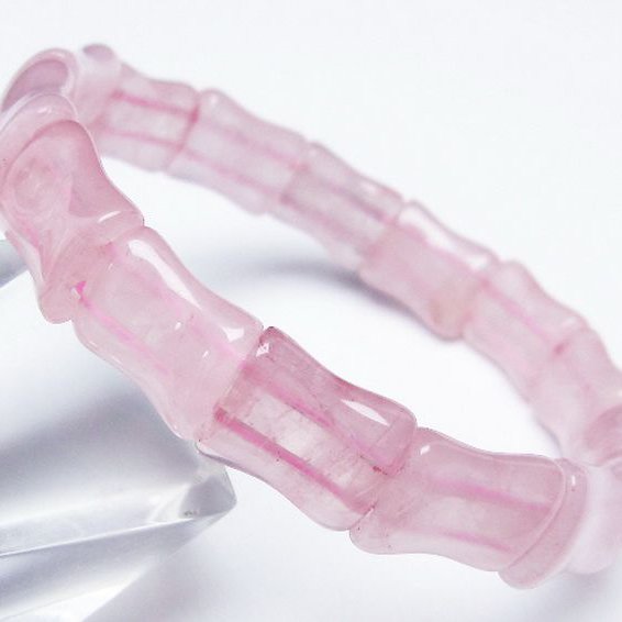 ローズクォーツ バングル [t189-3305]
