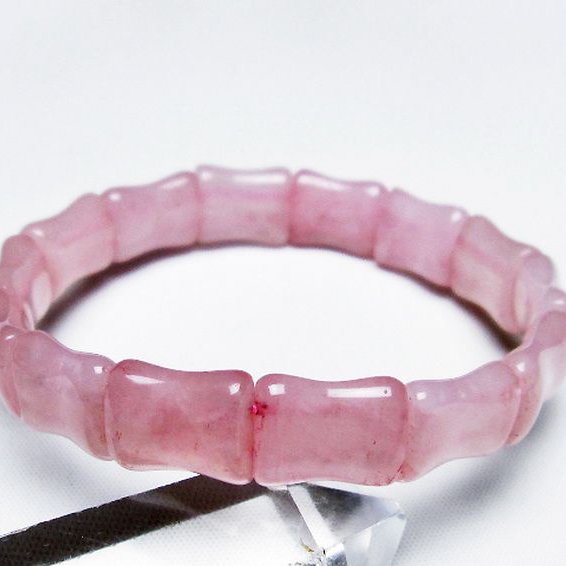 ローズクォーツ バングル [t189-3346]
