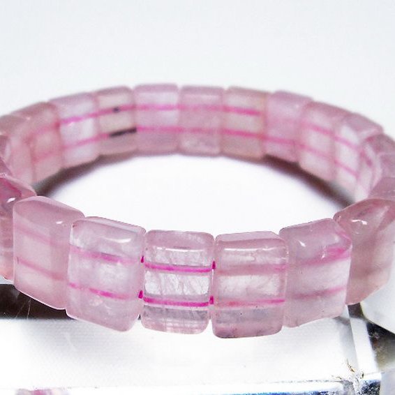 ローズクォーツ バングル [T189-3557]