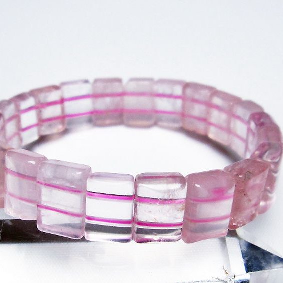 ローズクォーツ バングル [T189-3578]