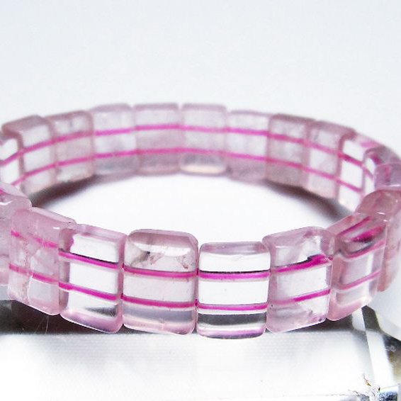 ローズクォーツ バングル [t189-3595]