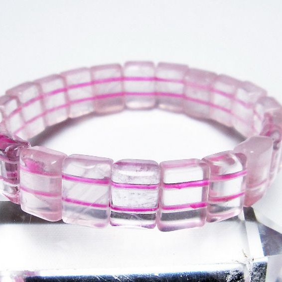 ローズクォーツ バングル [T189-3602]