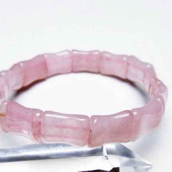 ローズクォーツ バングル [t189-3713]