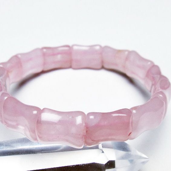 ローズクォーツ バングル [t189-3722]
