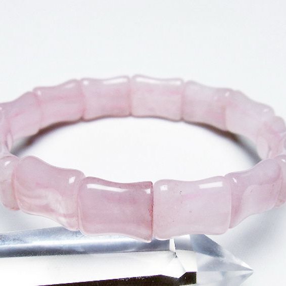 ローズクォーツ バングル [t189-3737]