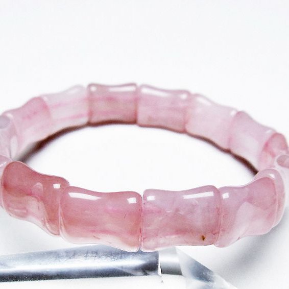ローズクォーツ バングル [T189-3744]