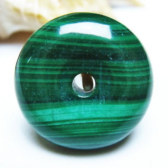 マラカイト 平安扣 [t19-3766]