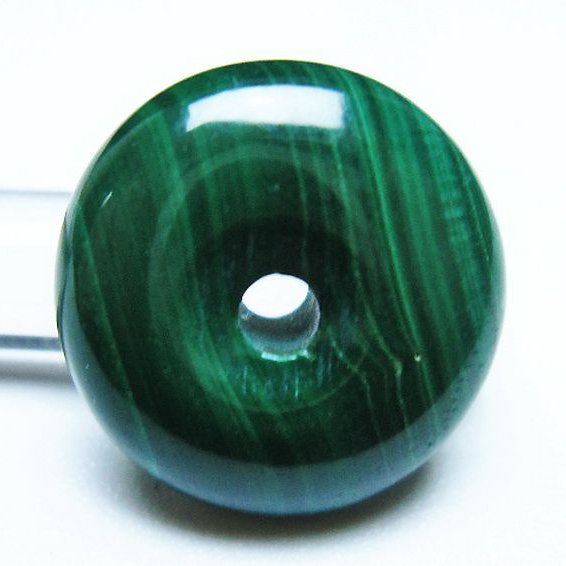 マラカイト 平安扣 [t19-3771]