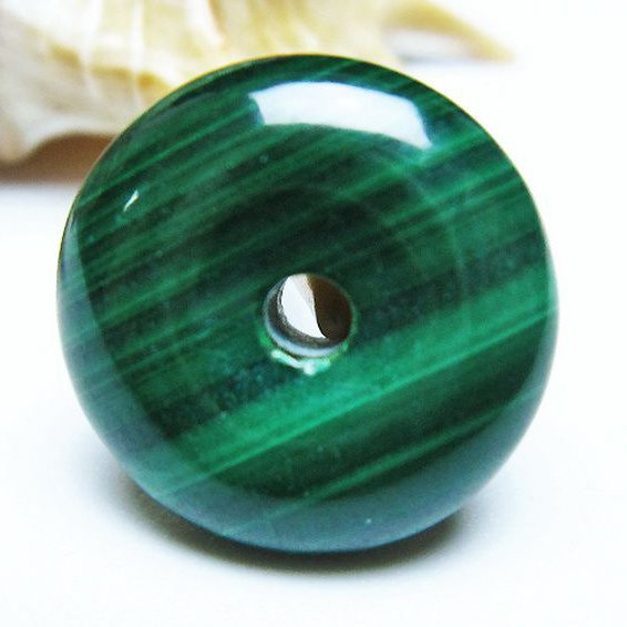 マラカイト 平安扣 [t19-3805]